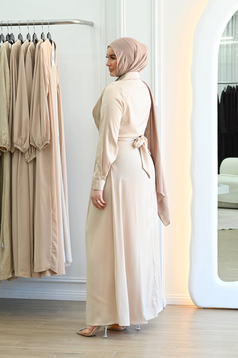 AYDA SATIN DRESS