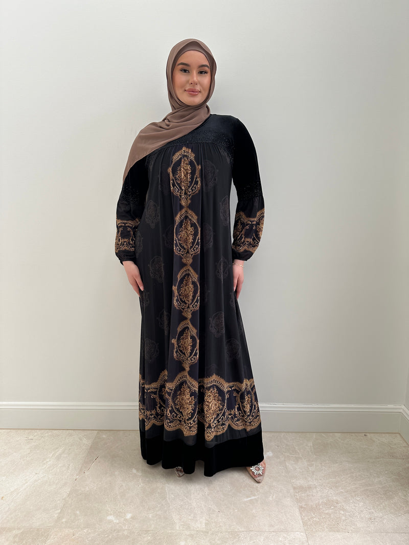 MYA EMBELLISHED ABAYA