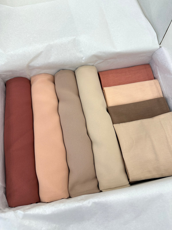 CREPE HIJAB GIFT BOX #1