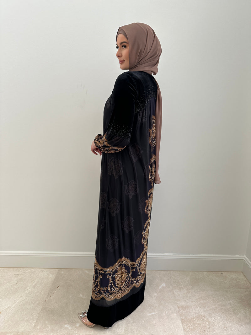 MYA EMBELLISHED ABAYA