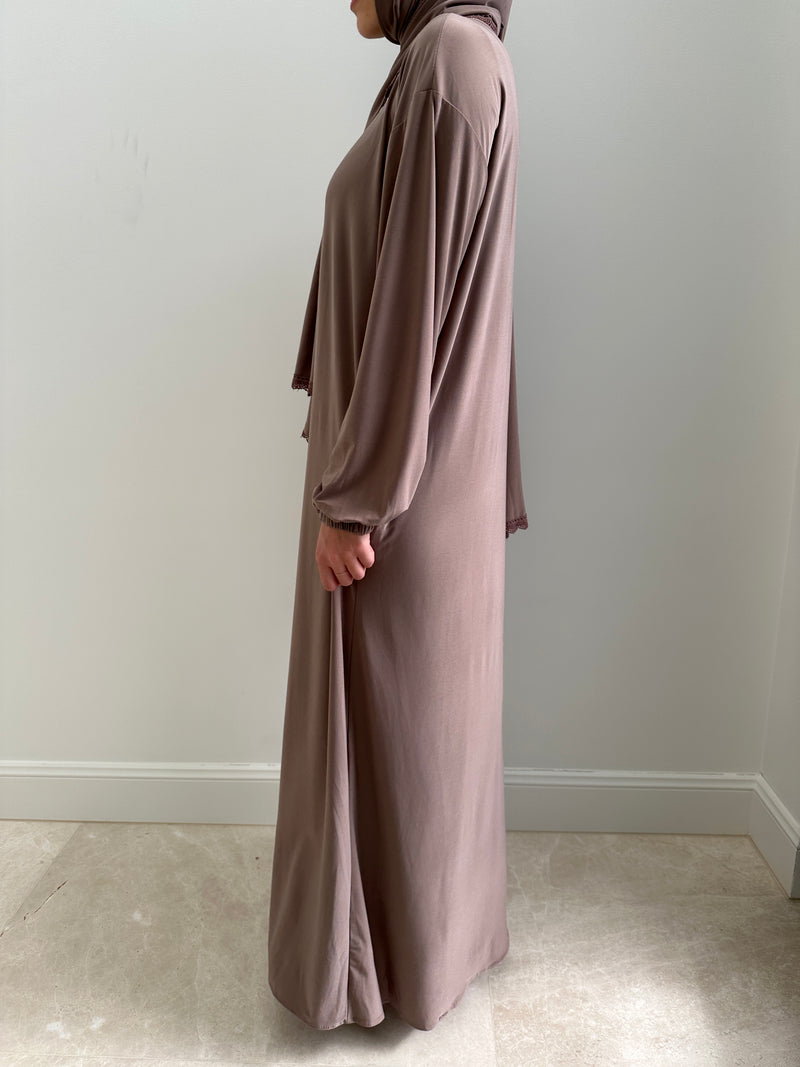 JERSEY ABAYA + HIJAB SET