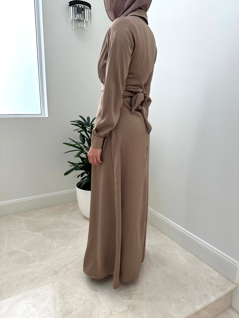 AYDA SATIN DRESS