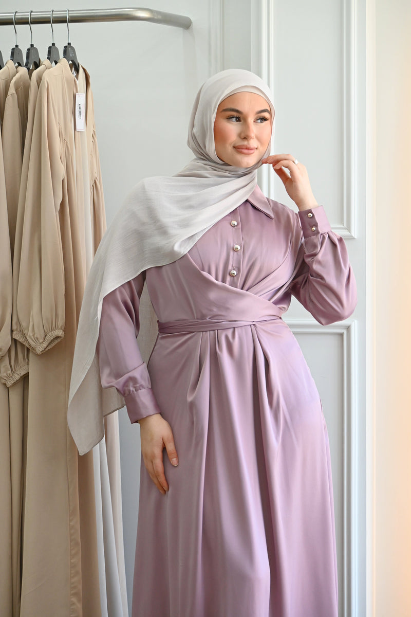 AYDA SATIN DRESS