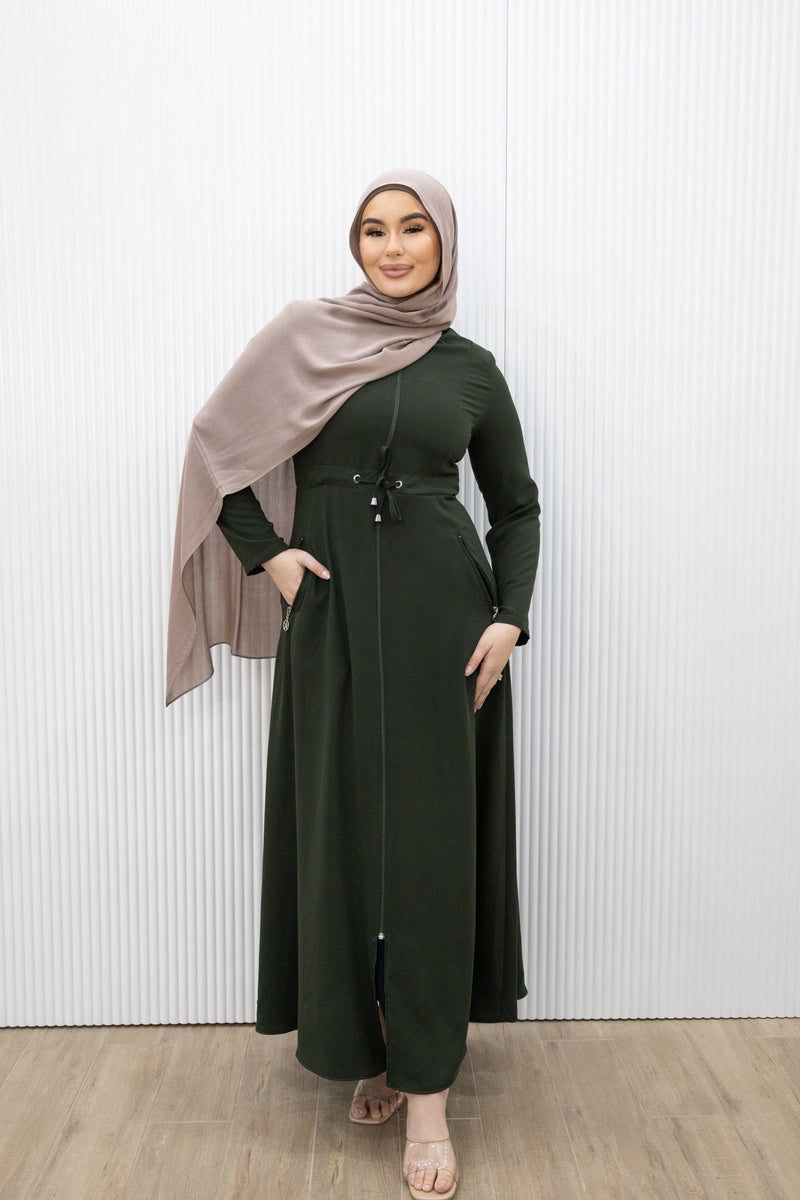 MARWA ZIPPER ABAYA Veil of Faith