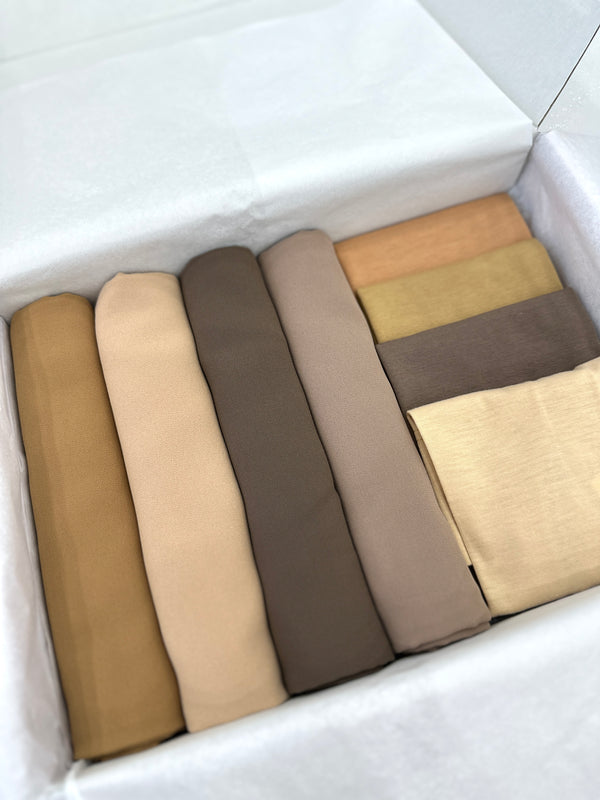 CREPE HIJAB GIFT BOX #3