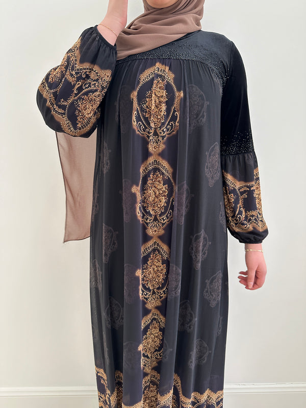 MYA EMBELLISHED ABAYA