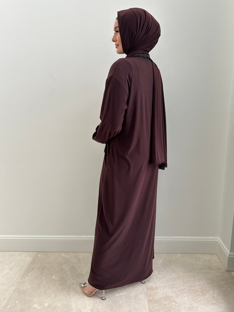 JERSEY ABAYA + HIJAB SET