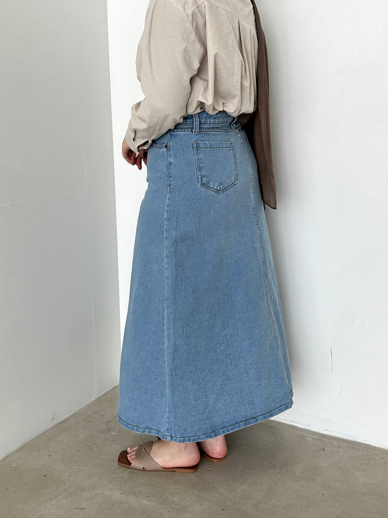 BASIC DENIM SKIRT