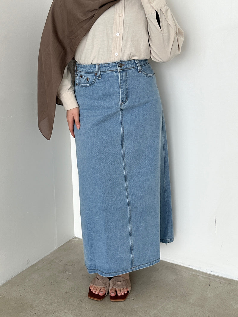 BASIC DENIM SKIRT