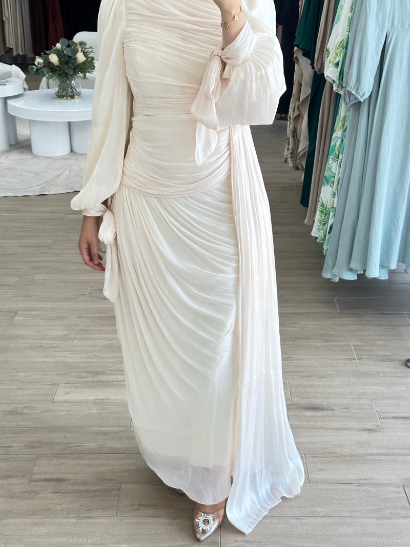 LAYAN FORMAL DRESS-IVORY