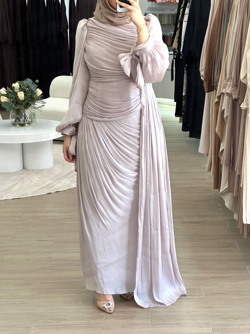 LAYAN FORMAL DRESS-LIGHT LILAC