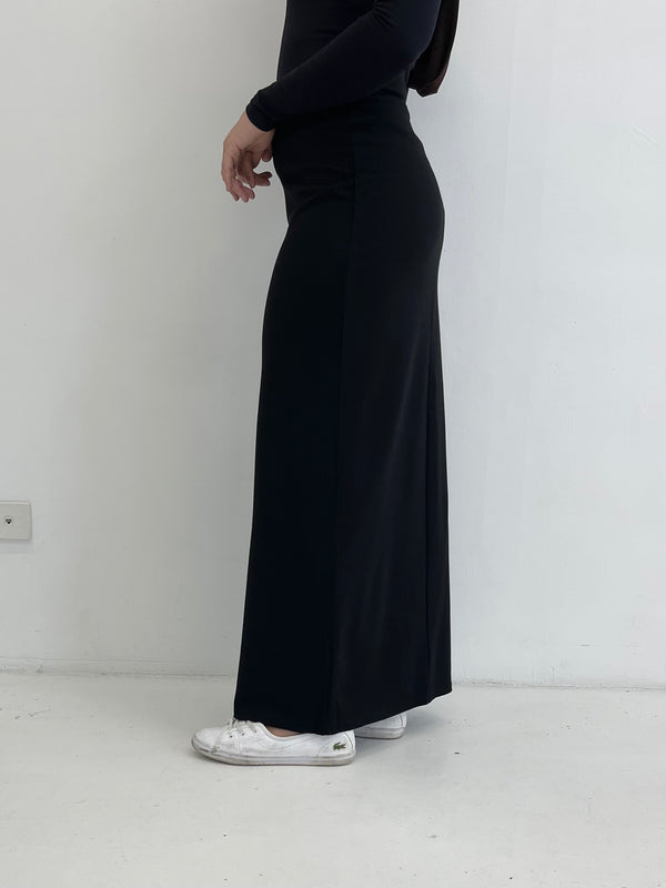 STRAIGHT COTTON SKIRT