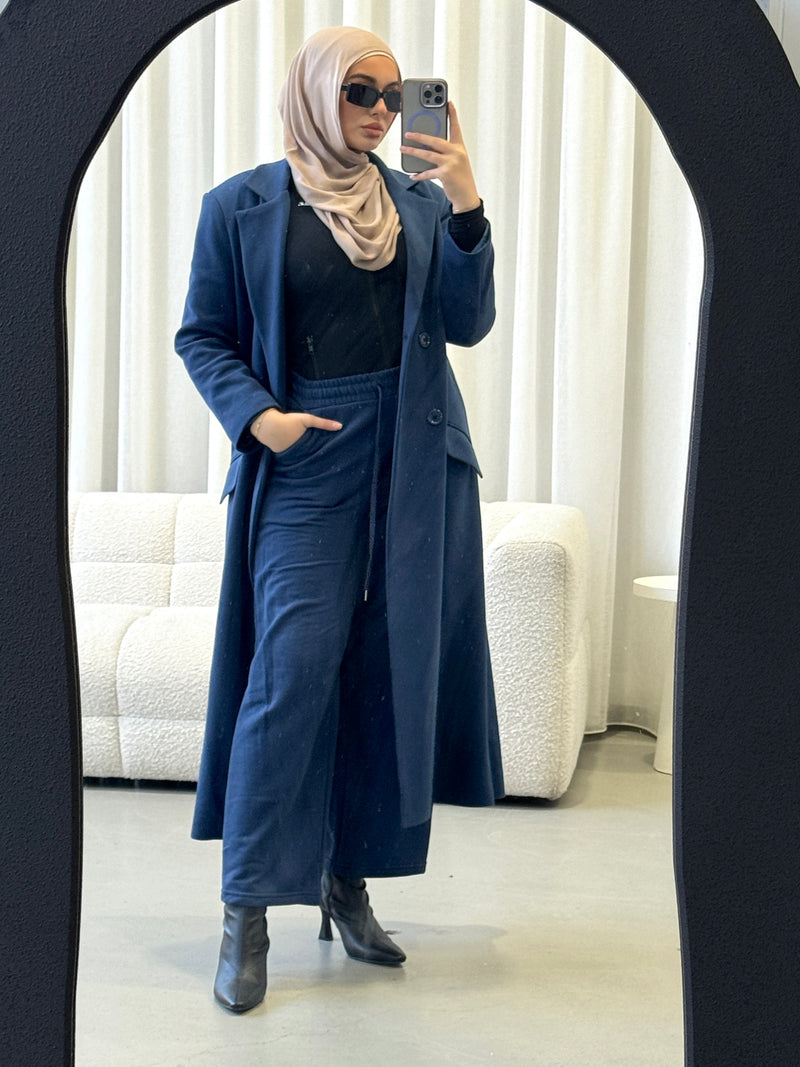 WINTER LONG COAT + PANT SET