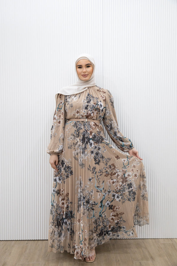 AFRAH FLORAL DRESS