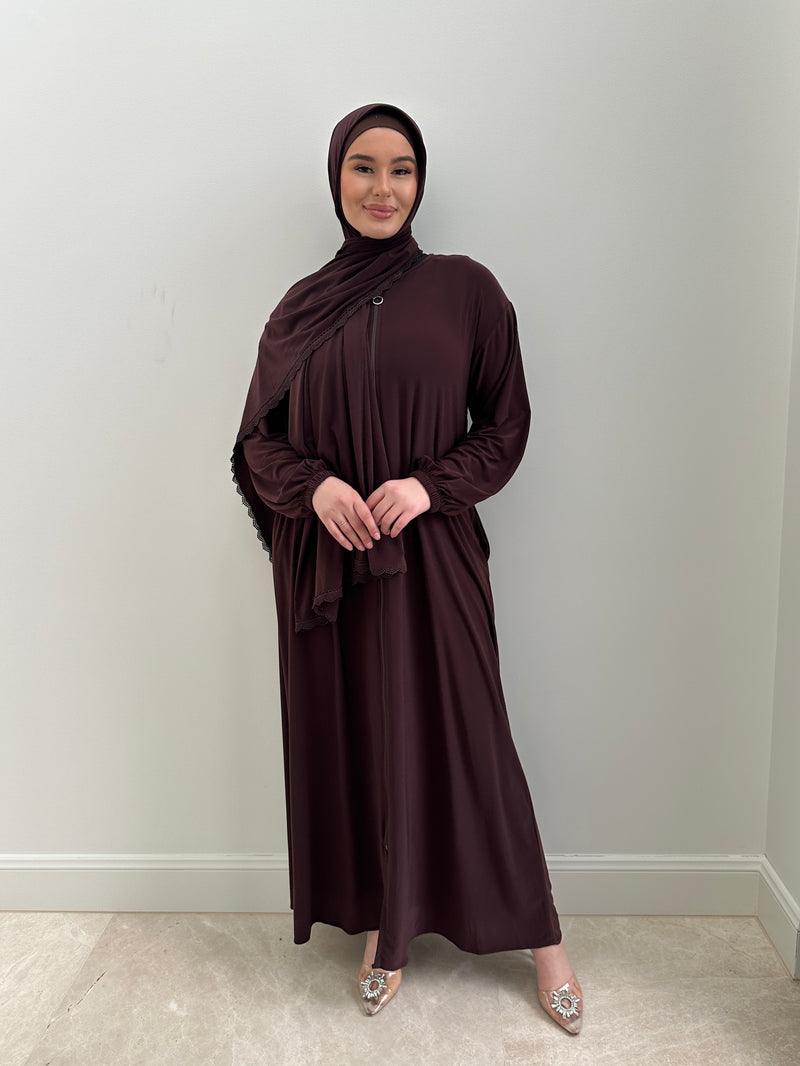 JERSEY ABAYA + HIJAB SET