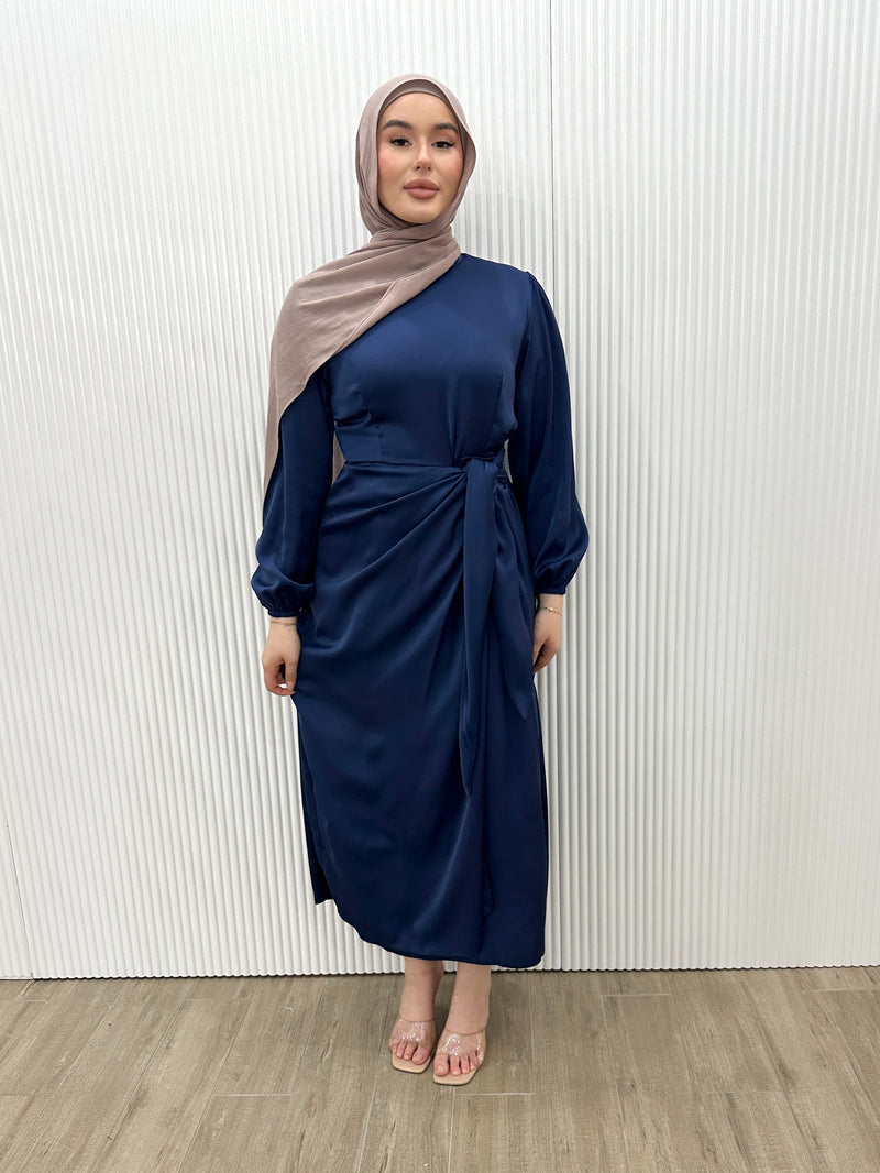 RAWAN SATIN DRESS