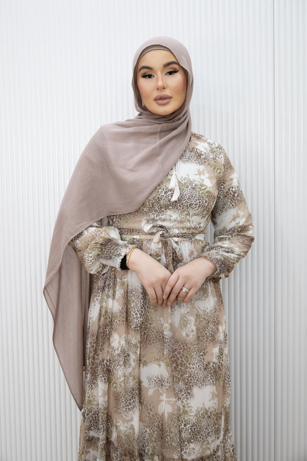 HAJAR PRINTED DRESS