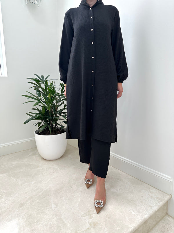 LAILA MIDI SHIRT + PANT SET