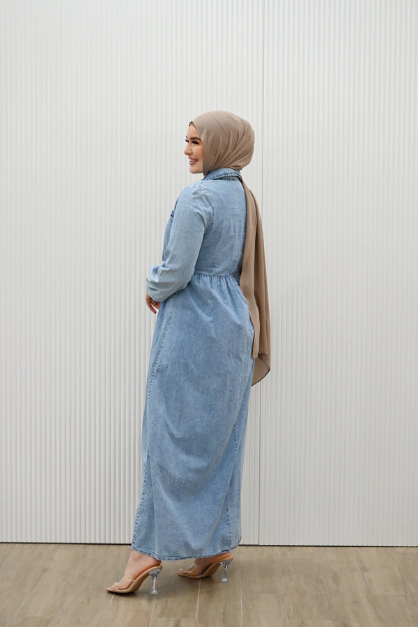 SITI DENIM DRESS