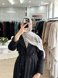 KEFFIYEH PRINT MODAL SCARF