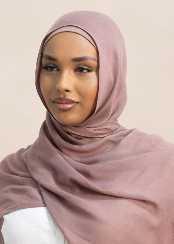 MODAL HIJAB-SMOKEY MAUVE