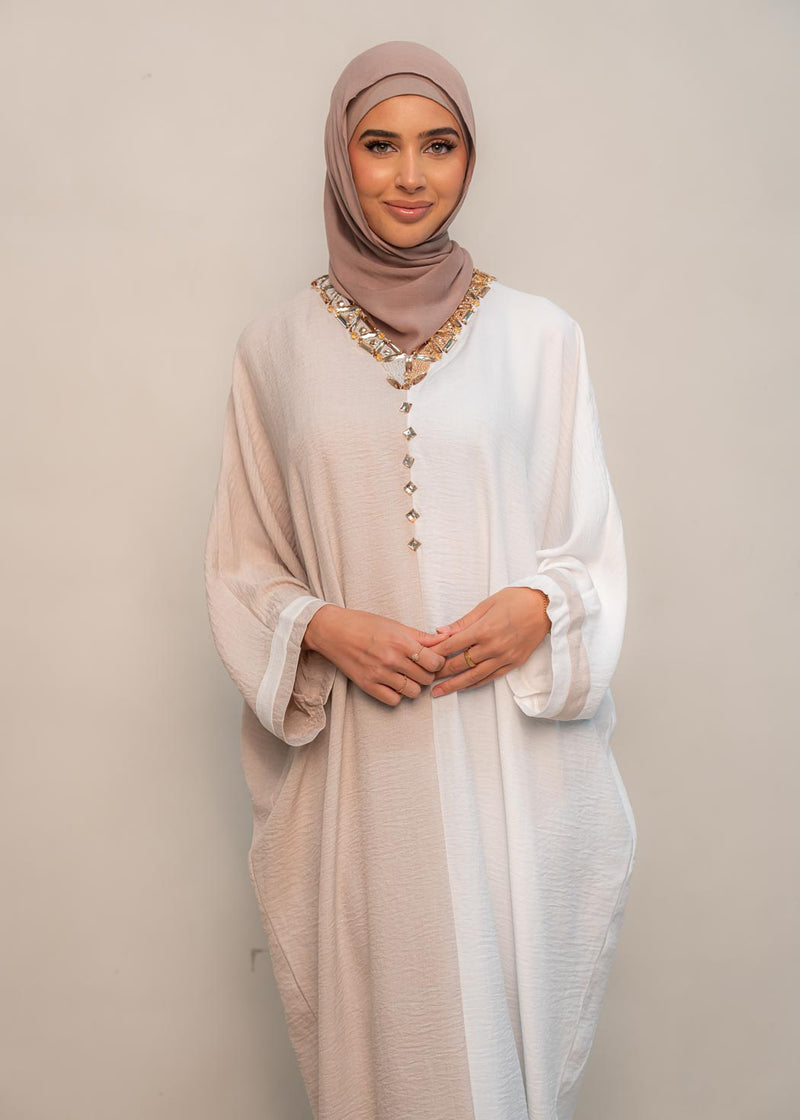 ZUHOUR EMBELISHED ABAYA