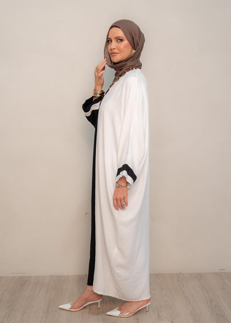 ZUHOUR EMBELISHED ABAYA