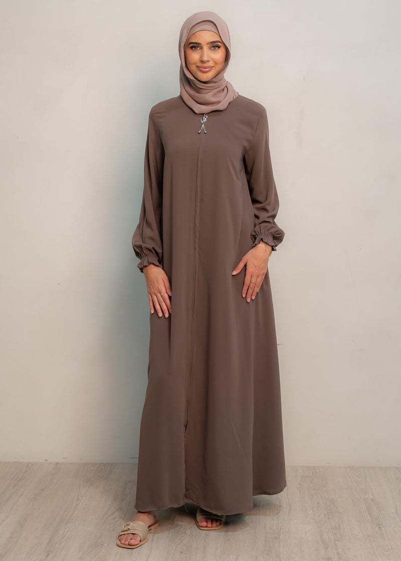 NISREEN ZIPPER ABAYA