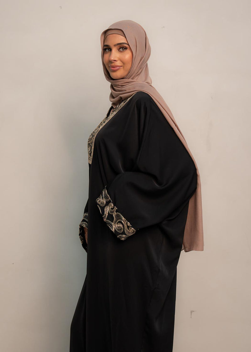 HIDAYA EMBROIDERED ABAYA