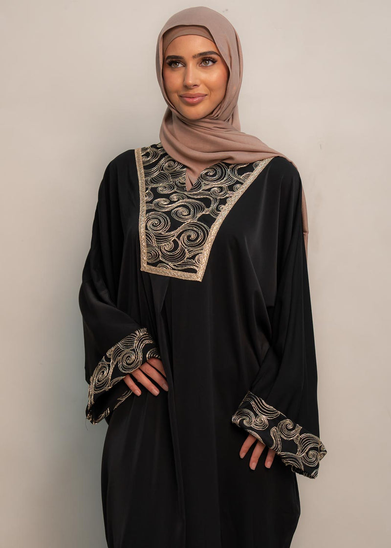 HIDAYA EMBROIDERED ABAYA