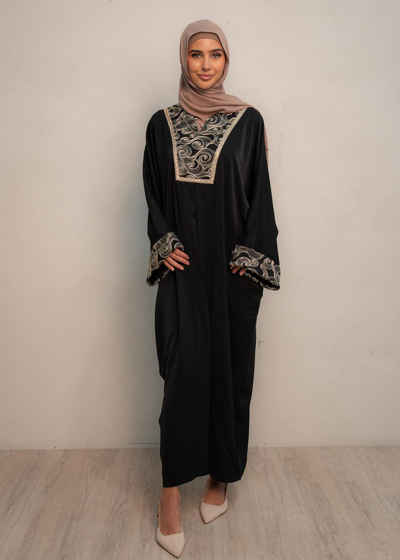 HIDAYA EMBROIDERED ABAYA