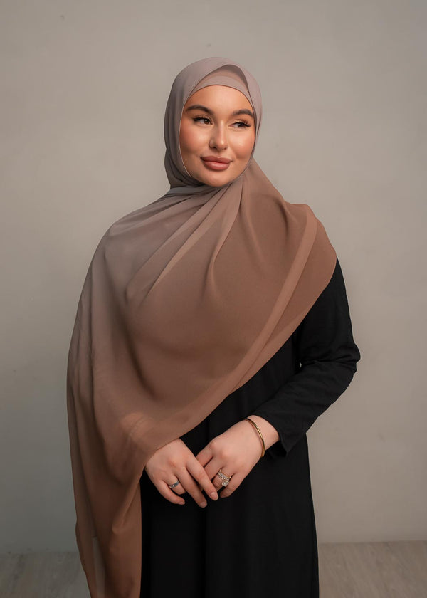 OMBRE HIJAB- BRONZE