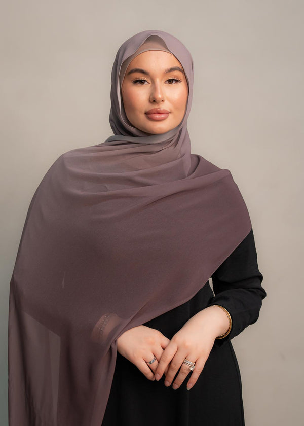 OMBRE HIJAB- MAUVE