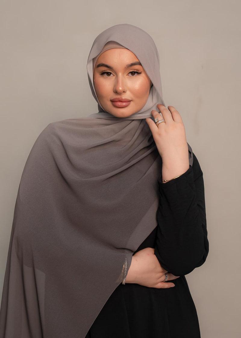 OMBRE HIJAB- GREY