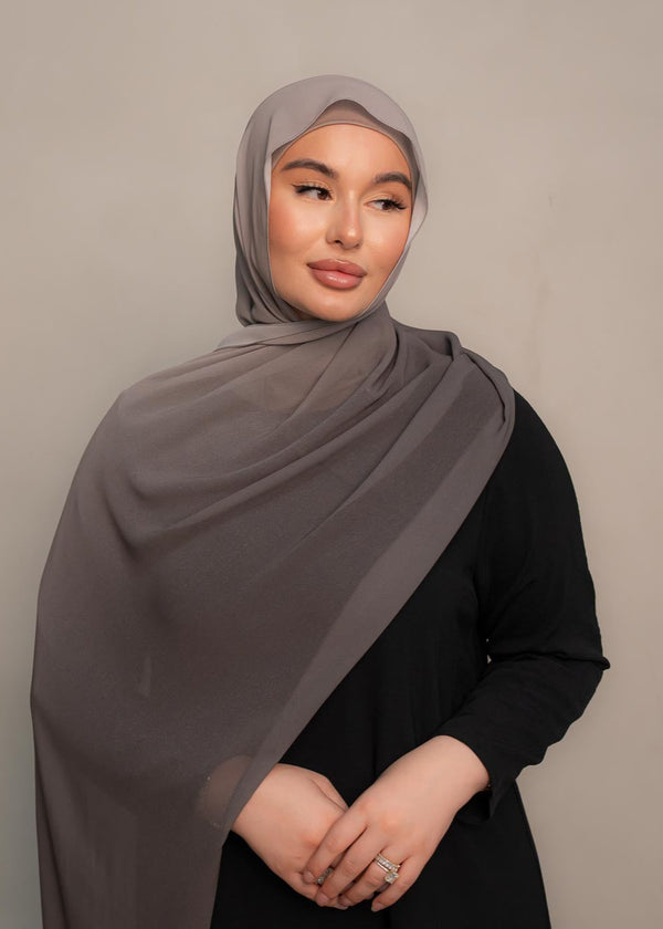 OMBRE HIJAB- GREY