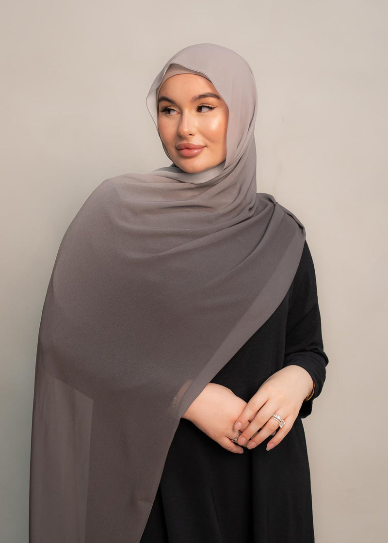 OMBRE HIJAB- GREY