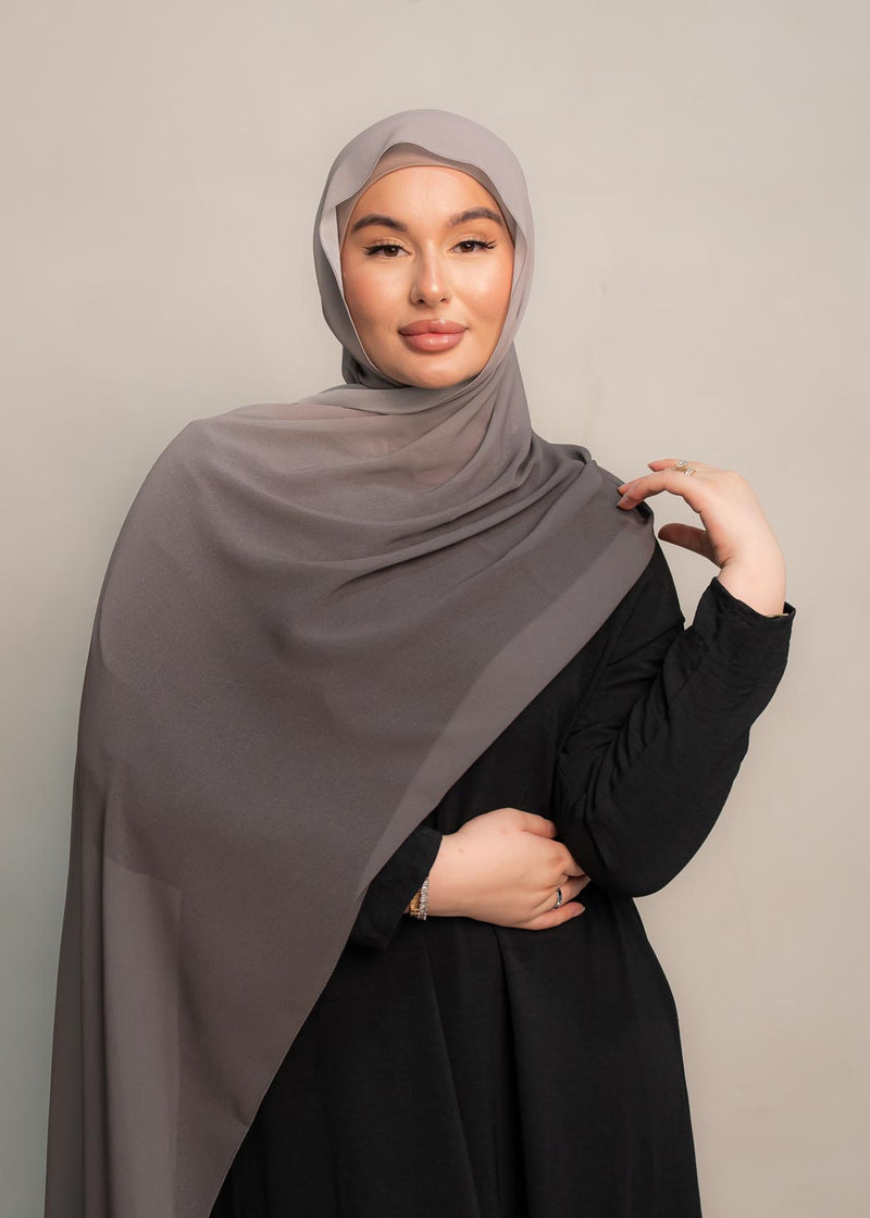 OMBRE HIJAB- GREY