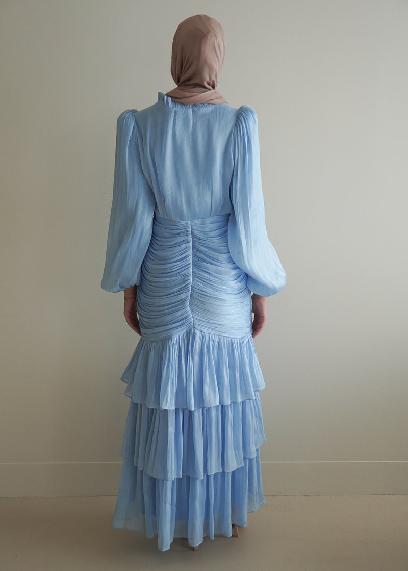 AZARA FORMAL DRESS- SKY BLUE