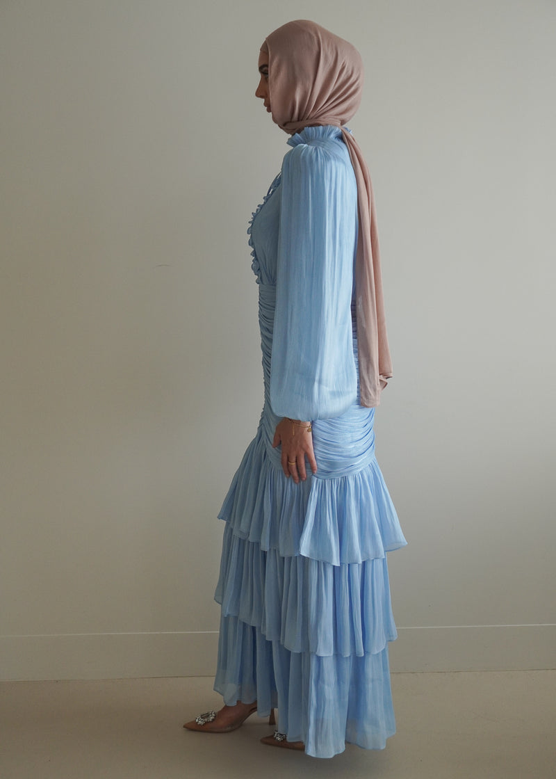 AZARA FORMAL DRESS- SKY BLUE