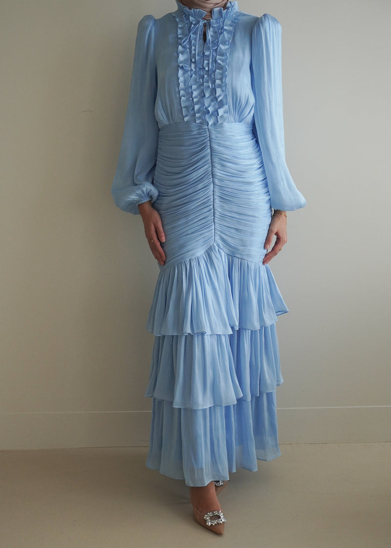 AZARA FORMAL DRESS- SKY BLUE