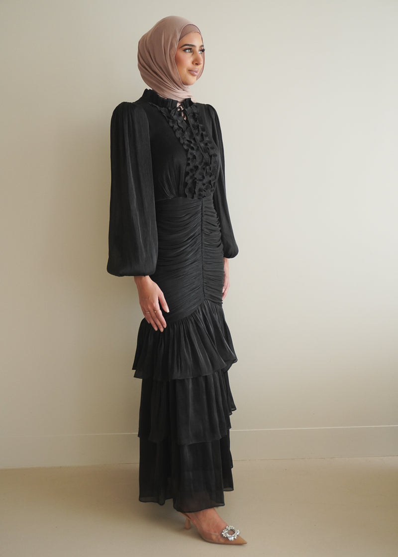 AZARA FORMAL DRESS- BLACK